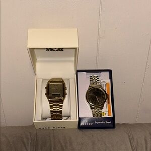 Anne Klein  gold watch